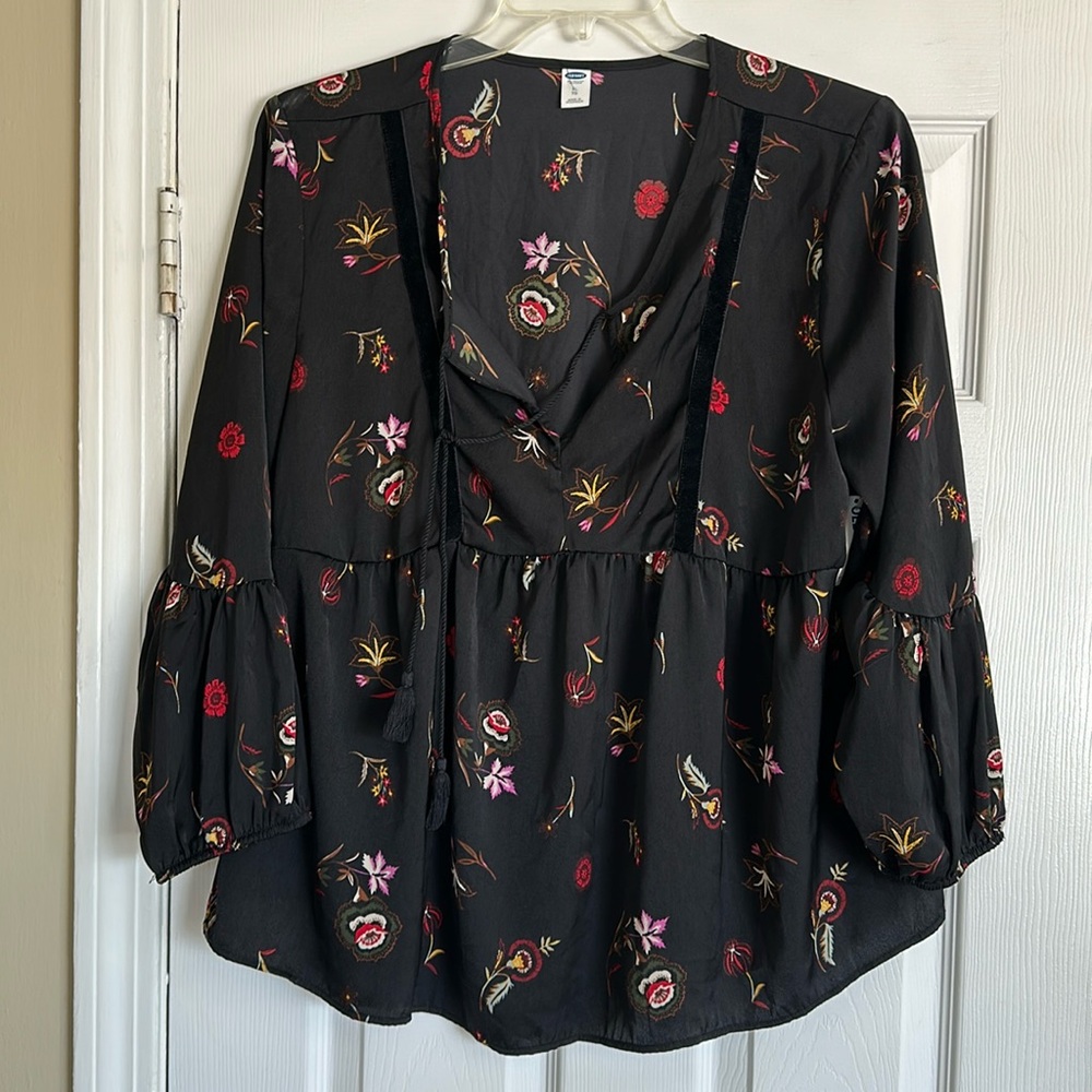 Old Navy flower printed top